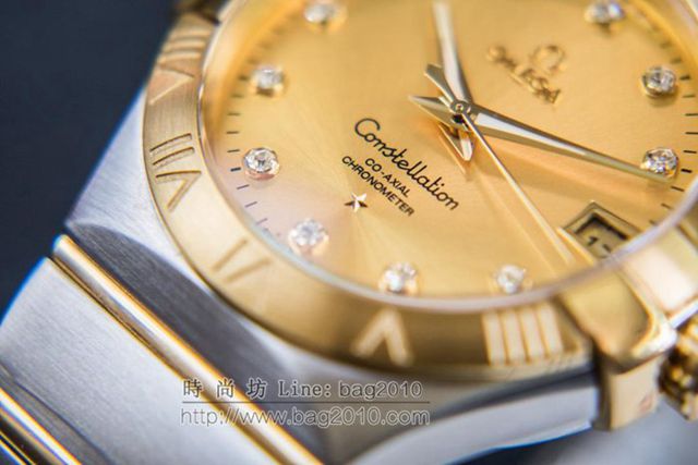 OMEGA手錶 最新升級版星座系列 歐米茄機械男士腕表 歐米茄高端男士腕表  hds1815